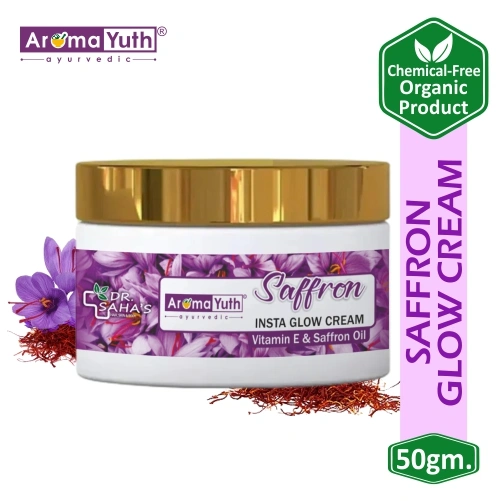 Saffron Insta Glow Cream For Youthful Glow
